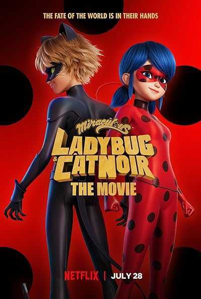 تصویر انیمیشن دختر کفشدوزکی و پسر گربه ای: فیلم Miraculous: Ladybug & Cat Noir, the Movie 2023