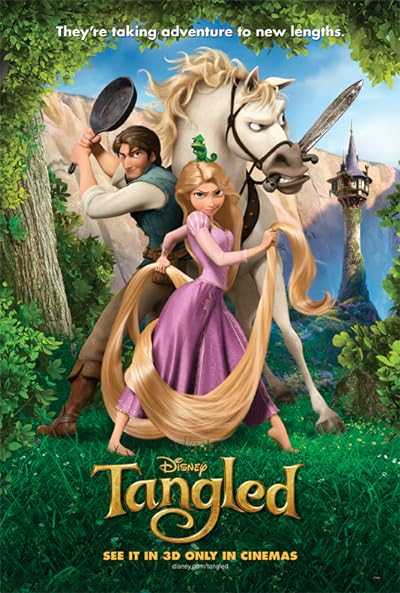 تصویر انیمیشن گیسو کمند (راپونزل) Tangled 2010