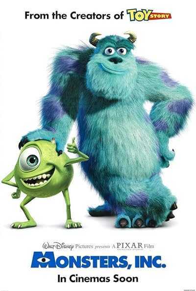 تصویر انیمیشن شرکت هیولاها Monsters, Inc. 2001