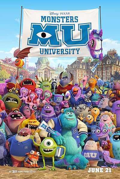 تصویر انیمیشن دانشگاه هیولاها Monsters University 2013