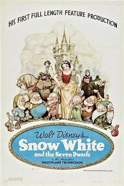 تصویر انیمیشن سفید برفی و هفت کوتوله Snow White and the Seven Dwarfs 1937