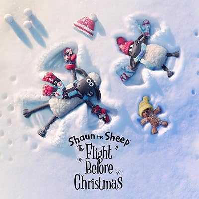 تصویر انیمیشن بره ناقلا پرواز قبل از کریسمس Shaun the Sheep: The Flight Before Christmas 2021