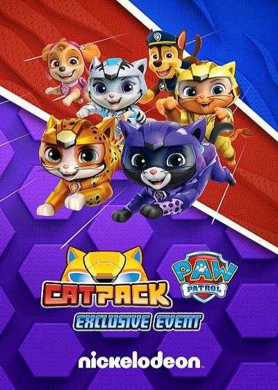 تصویر انیمیشن گربه پک: رویداد انحصاری Cat Pack: A PAW Patrol Exclusive Event 2022