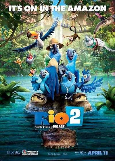 تصویر انیمیشن ریو ۲ Rio 2 2014