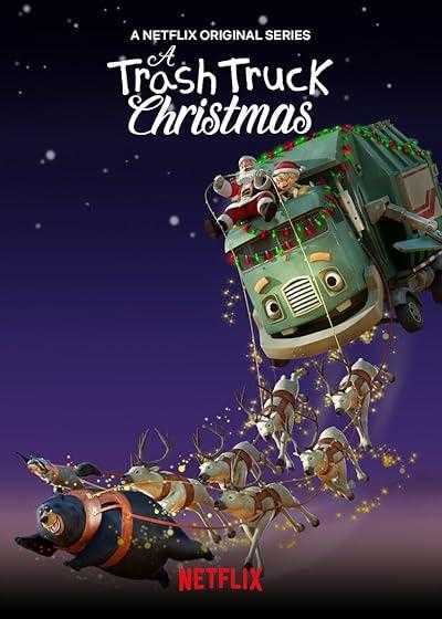تصویر انیمیشن کریسمس یک کامیون زباله A Trash Truck Christmas 2020