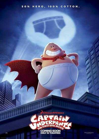 تصویر انیمیشن کاپیتان زیرشلواری: اولین فیلم حماسی Captain Underpants: The First Epic Movie 2017