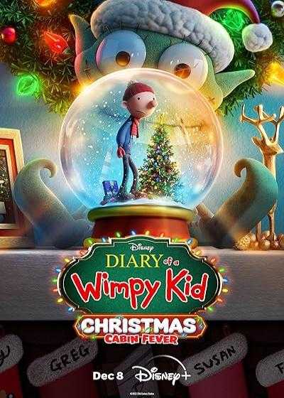 تصویر انیمیشن خاطرات یک بچه چلمن ۳:بیقراری در کلبه Diary of a Wimpy Kid Christmas 3: Cabin Fever 2023