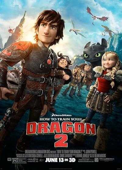 تصویر انیمیشن مربی اژدها ۲ How to Train Your Dragon 2 2014