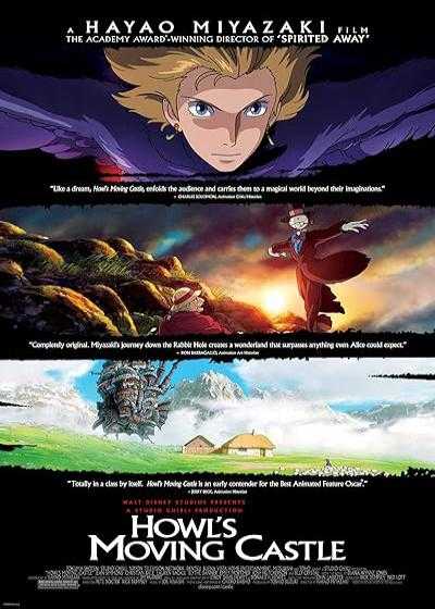 تصویر انیمیشن قلعه متحرک هاول Howl’s Moving Castle 2004