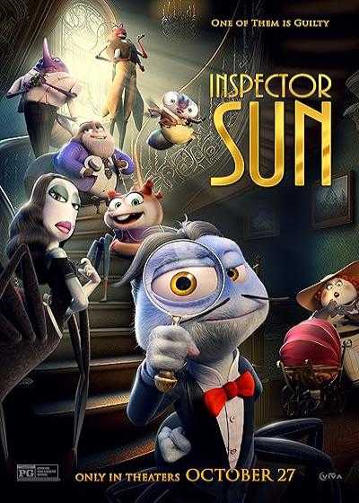 تصویر انیمیشن کارآگاه سان و نفرین بیوه سیاه Inspector Sun 2022