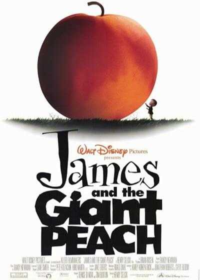 تصویر انیمیشن جیمز و هلوی غول پیکر James and the Giant Peach 1996