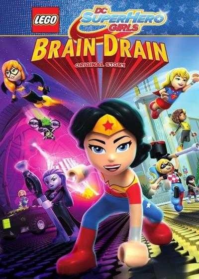 تصویر انیمیشن لگو دی سی دختران ابر قهرمان: فرار مغزها Lego DC Super Hero Girls: Brain Drain 2017