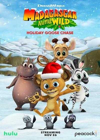 تصویر انیمیشن ماداگاسکار:تعقیب غاز کوچک وحشی Madagascar: A Little Wild Holiday Goose Chase 2021