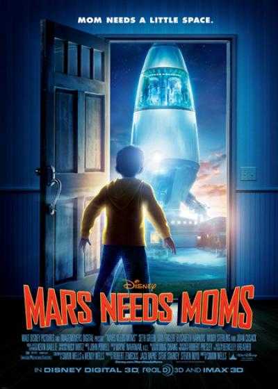 تصویر انیمیشن مریخی ها مامان میخوان Mars Needs Moms 2011