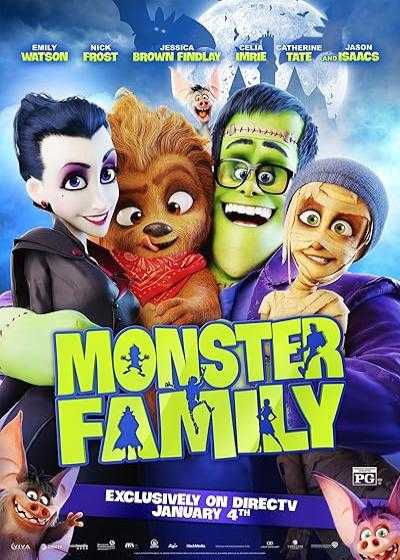 تصویر انیمیشن خانواده هیولا ۱ Monster Family 2017