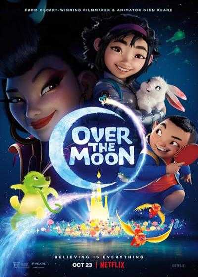 تصویر انیمیشن روی ماه Over the Moon 2020