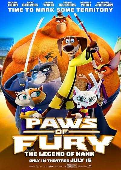 تصویر انیمیشن پنجه های خشم: افسانه هنک Paws of Fury: The Legend of Hank 2022