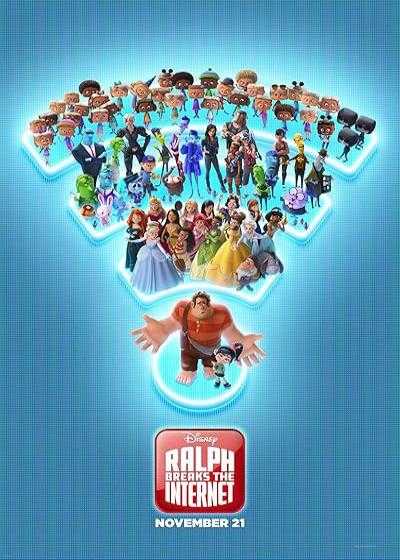 تصویر انیمیشن رالف خرابکار ۲: رالف اینترنت را خراب می کند Ralph Breaks the Internet 2018