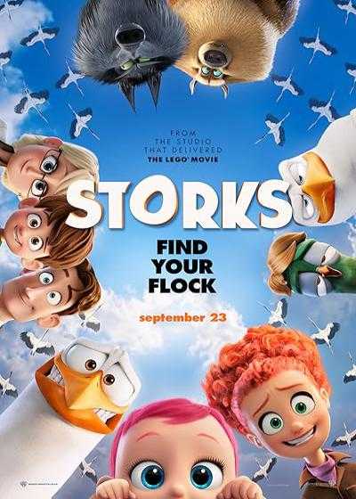 تصویر انیمیشن لک‌لک‌ها Storks 2016