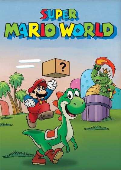 تصویر انیمیشن دنیای ماریو Super Mario World 1991