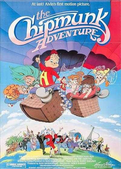 تصویر انیمیشن ماجراجویی سنجاب ها The Chipmunk Adventure 1987
