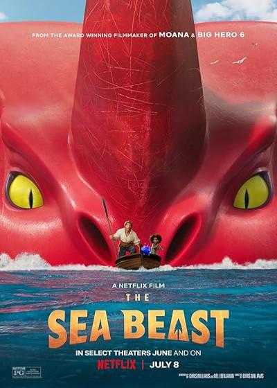 تصویر انیمیشن هیولای دریا The Sea Beast 2022