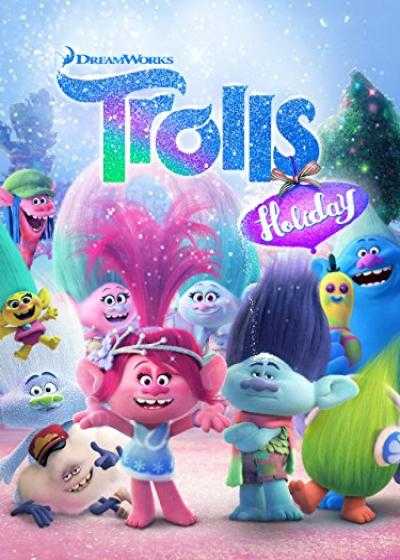 تصویر انیمیشن ترول ها در تعطیلات Trolls Holiday 2017