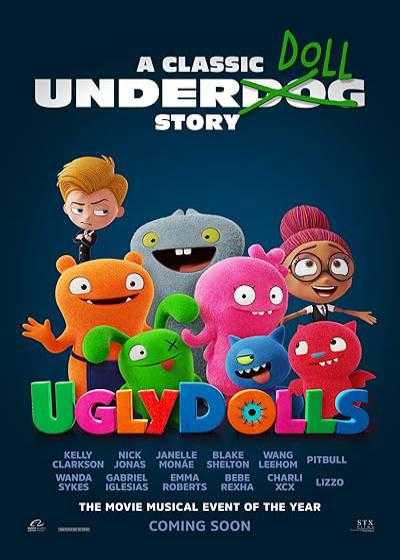 تصویر انیمیشن عروسک های زشت UglyDolls 2019