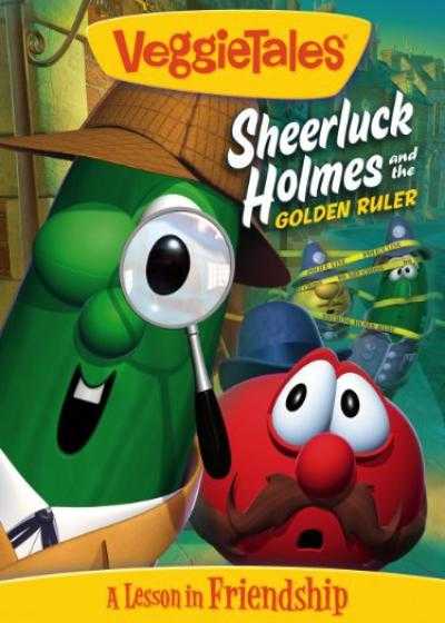 تصویر انیمیشن داستان سبزیجات: شیرلاک هولمز و خط کش طلایی VeggieTales: Sheerluck Holmes and the Golden Ruler 2006
