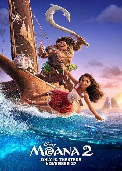 تصویر انیمیشن موانا ۲ Moana 2 2024