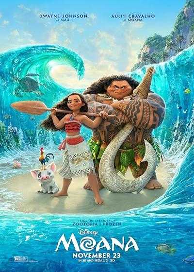 تصویر انیمیشن موانا ۱ Moana 1 2016