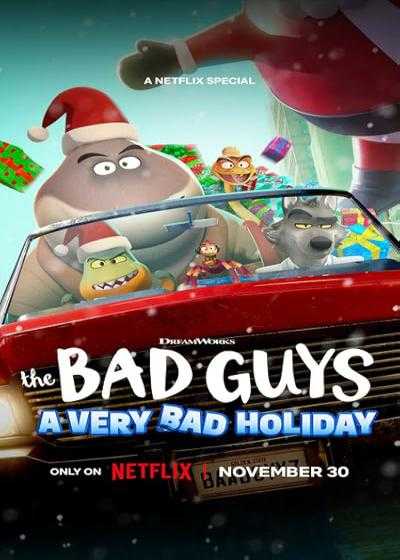 تصویر انیمیشن بچه های بد: تعطیلات خیلی بد The Bad Guys: A Very Bad Holiday 2023