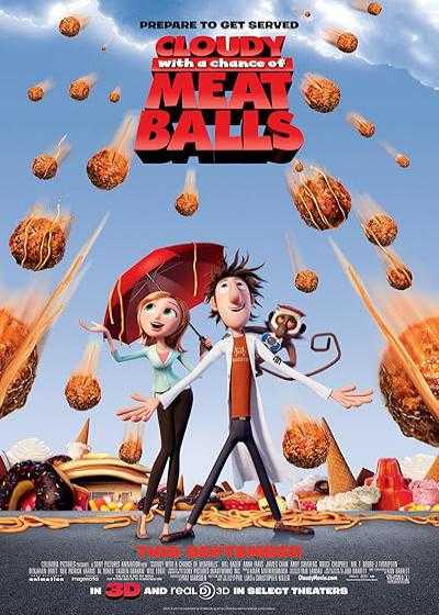 تصویر انیمیشن ابری با احتمال بارش کوفته قلقلی ۱ Cloudy with a Chance of Meatballs 1 2009