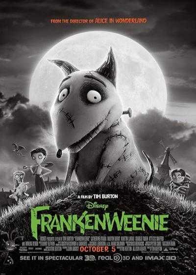 تصویر انیمیشن فرنکن  وینی Frankenweenie 2012