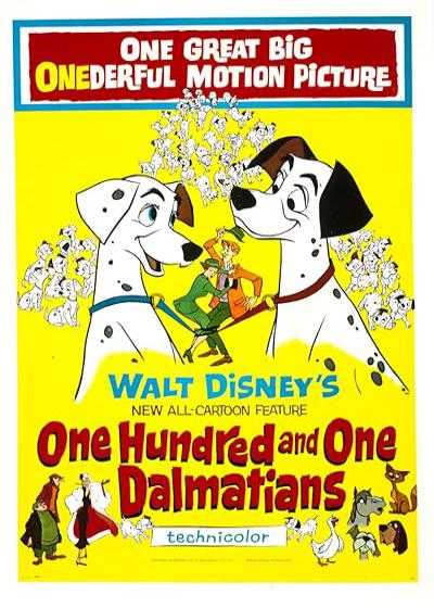 تصویر انیمیشن ۱۰۱ سگ خالدار One Hundred and One Dalmatians 1961