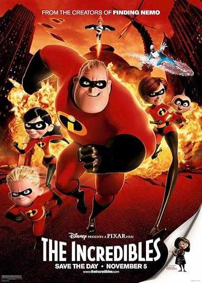 تصویر انیمیشن شگفت انگیزان ۱ The Incredibles 1 2004