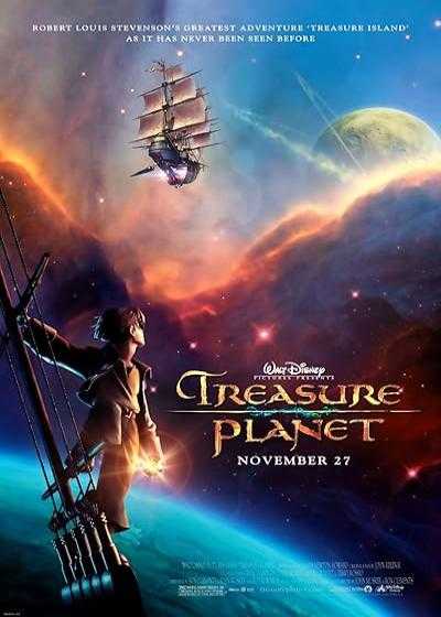 تصویر انیمیشن سیاره گنج Treasure Planet 2002