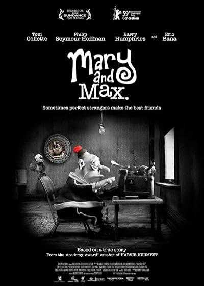 تصویر انیمیشن مری و مکس Mary and Max 2009