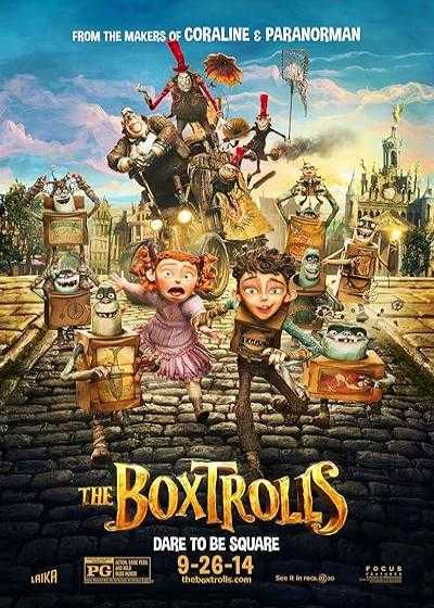 تصویر انیمیشن غول های پاکتی The Boxtrolls 2014