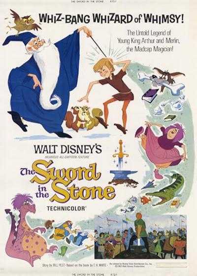 تصویر انیمیشن شمشیر در سنگ The Sword in the Stone 1963